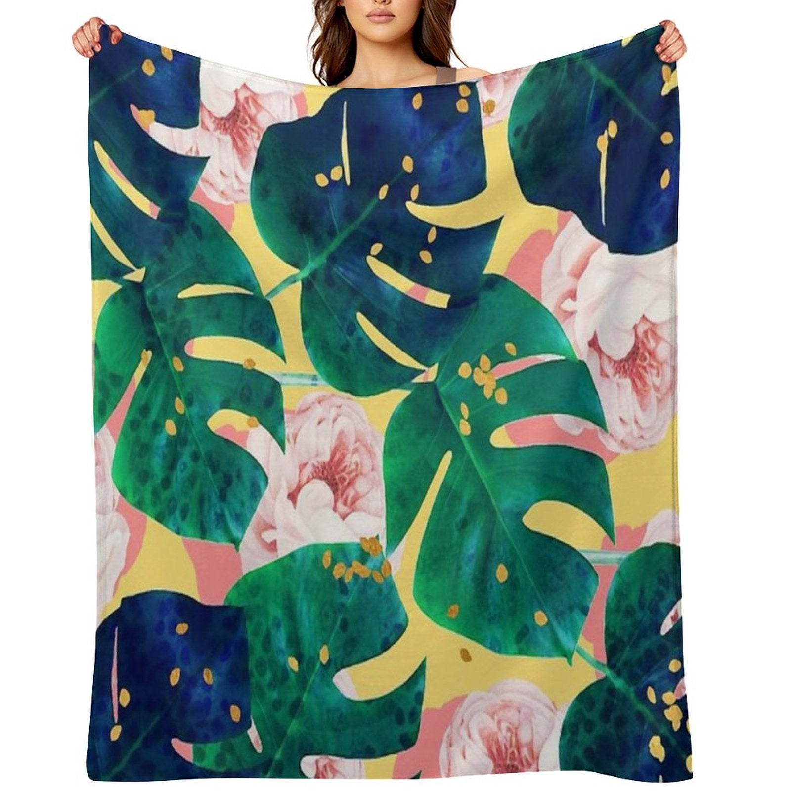 Be Here Now #redbubble #decor #buyart Wrinkle-free Throw Blanket