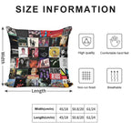 Album Art Soft Fade-Resistant Throw Pillow