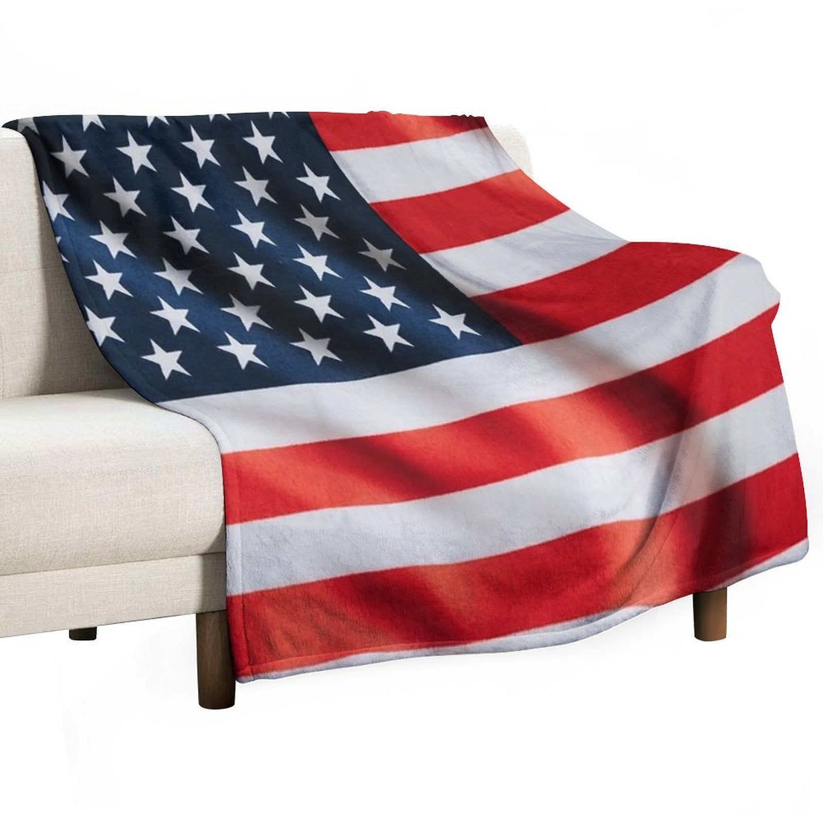4th of July Compact Throw Blanket
