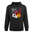 Kids This All Star Is 4 Years Old Gift For Kids Birthday All-Day Comfort Hoodie