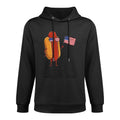 4th Of July Hotdog USA Pocket Sausage Patriot Men Women Kids Unisex Design Hoodie