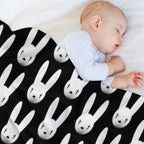 Bad Bunny Logo Oasis Tour 2019 2020 Budiyanto Anti-pilling Throw Blanket