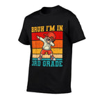 Bruh Im In 3rd Grade Dabbing Boy First Day Of Third Grade  Quick-drying T-Shirt