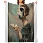 Salvador Dali Comfort Throw Blanket