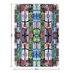 Solar 3   Abstract Sun Pattern Durable Throw Blanket