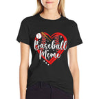 Baseball Meme Heart Meme Of A Baseball Player Meme  Durable T-Shirt