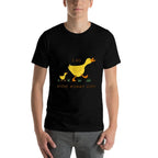 I Go Where Mommy Goes Funny Duck Mom And Kids Boys Girls  Polyester Blend T-Shirt