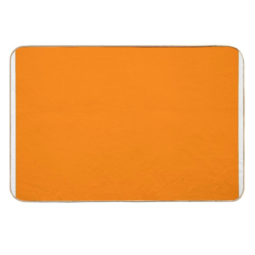Orange Orange  Odorless Bath Mat
