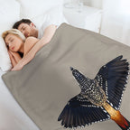 Spotted Pardalote - Australian Bird Premium Throw Blanket