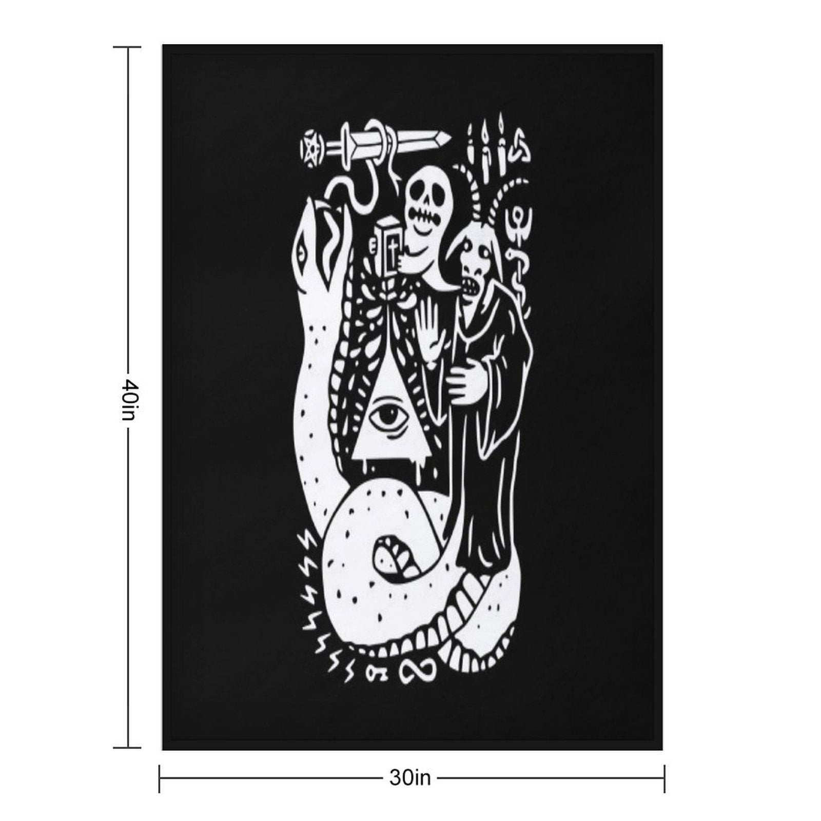 Yo Cult Velvety-soft Throw Blanket