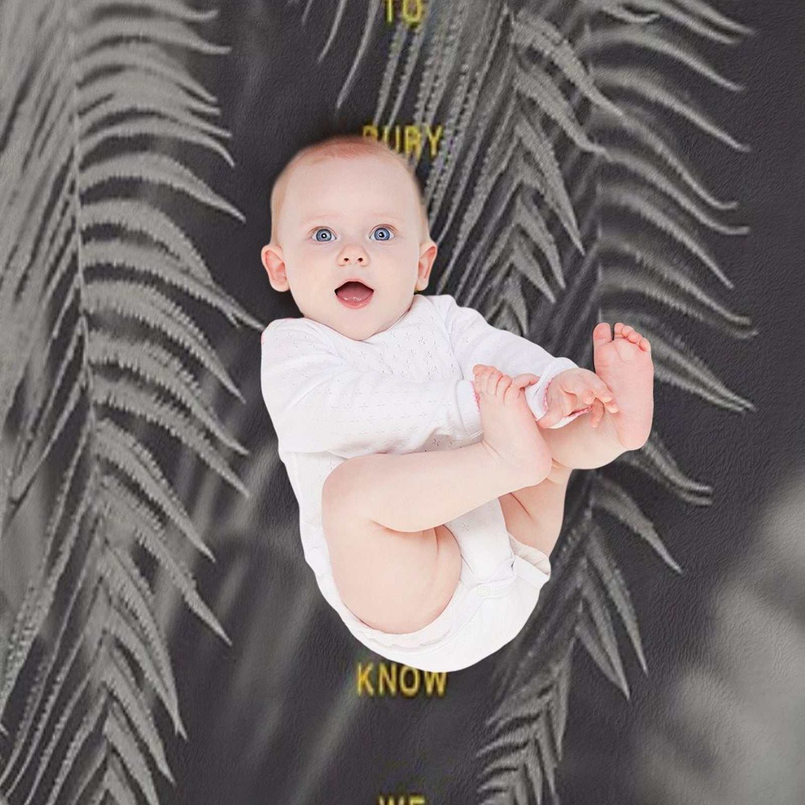 Bury Us Wrinkle-free Throw Blanket