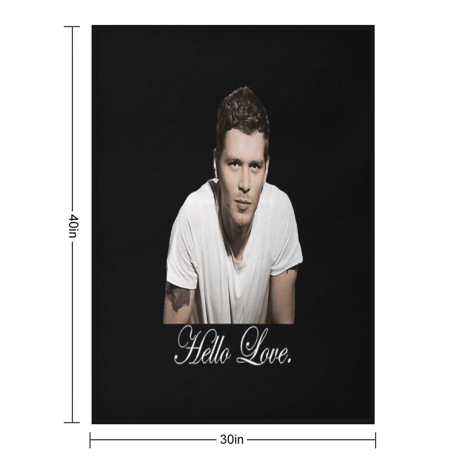 Funny Gift Rebekah Movies Mikaelson Cute Gifts Quick-dry Throw Blanket