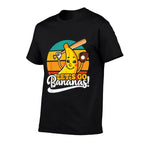 Funny Let’s Go Bananas Baseball  Polyester Blend T-Shirt