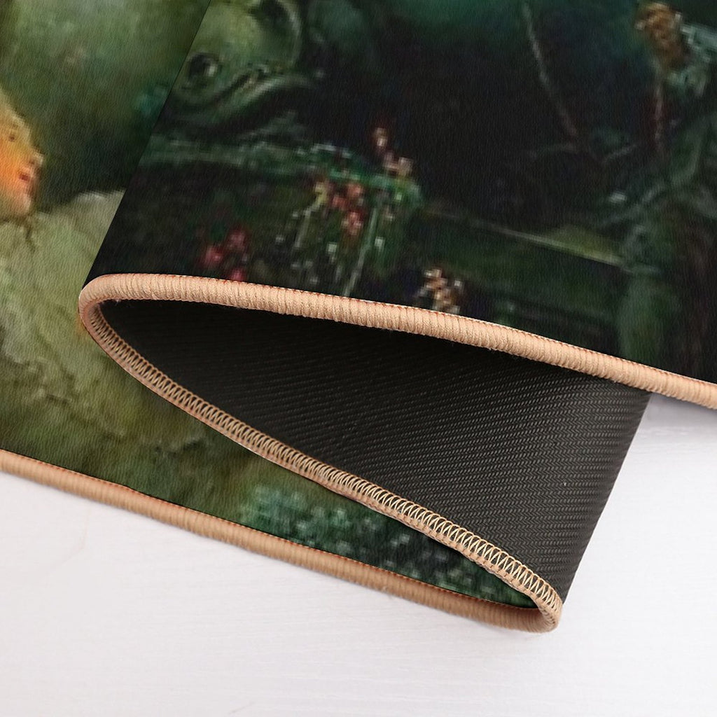 Jean-Honoré Fragonard The Swing (L'Escarpolette)(The Happy Accidents of The Swing)  Anti-Trip Bath Mat