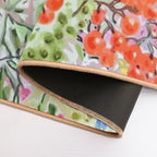WildFlowers And Berries  Multi-Purpose Bath Mat