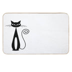 Mcm Atomic Cat  Easy To Clean Bath Mat