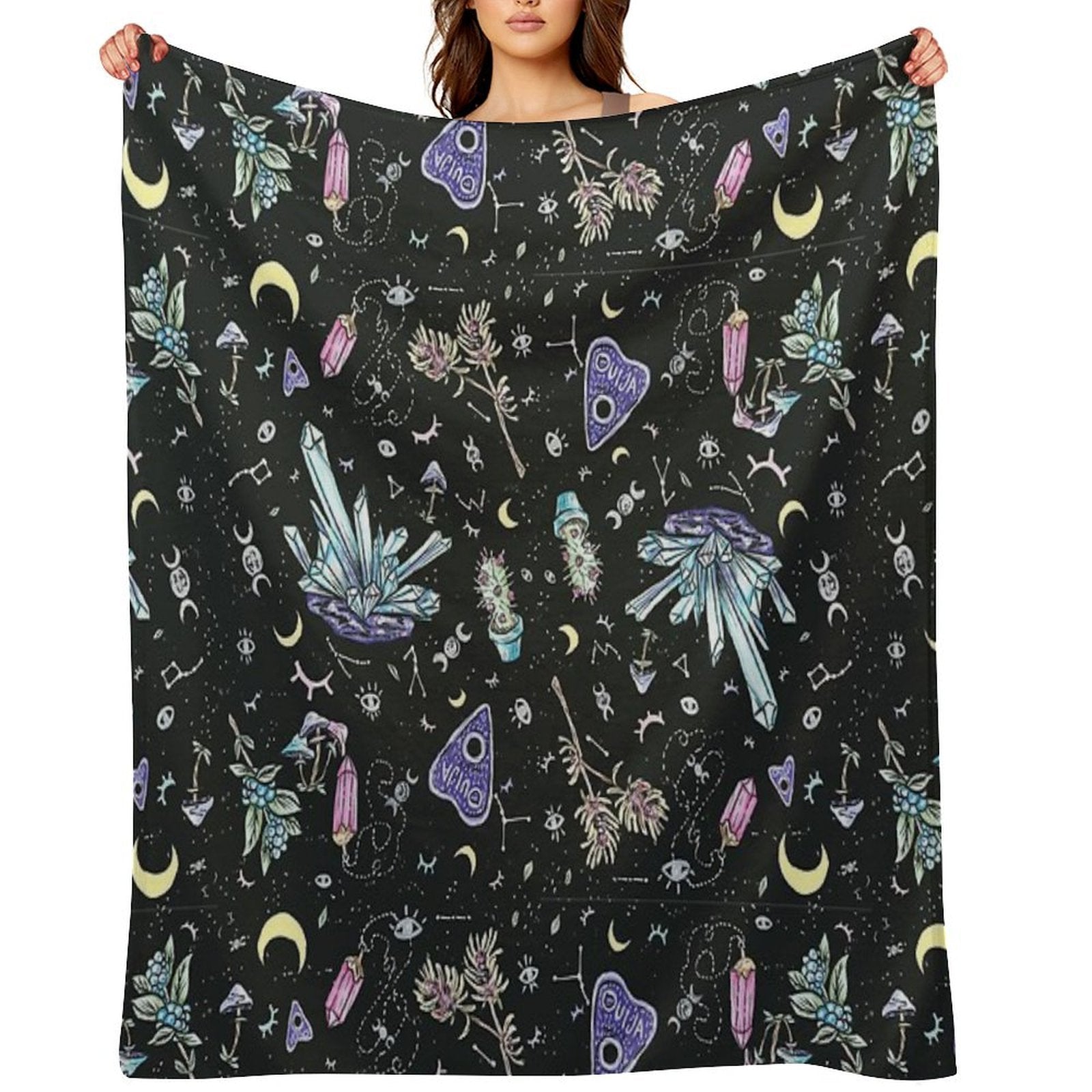 Ouija Sustainable Throw Blanket