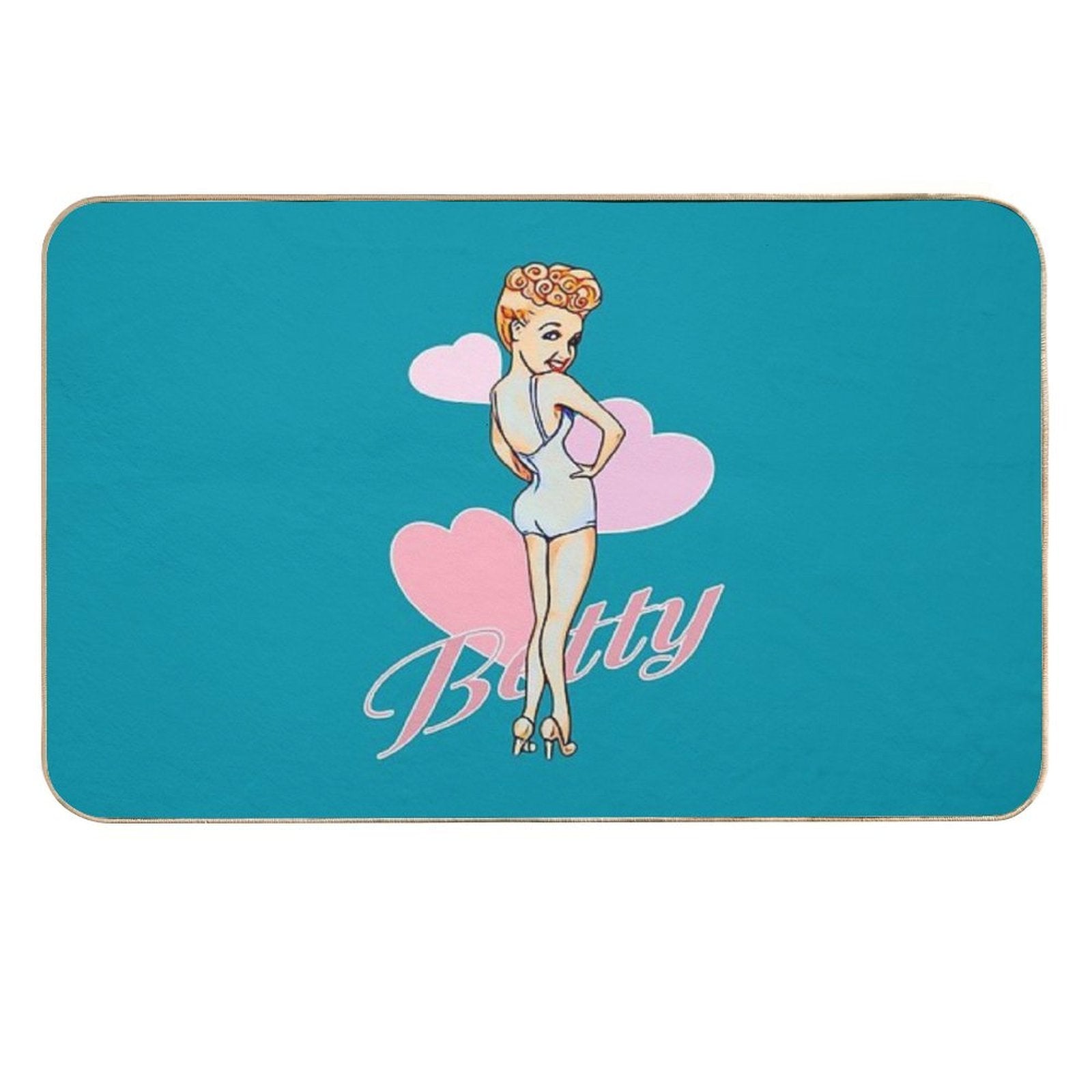 Betty Grable  Long-Lasting Bath Mat