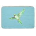 Indian Ringneck Parakeet  Versatile Bath Mat