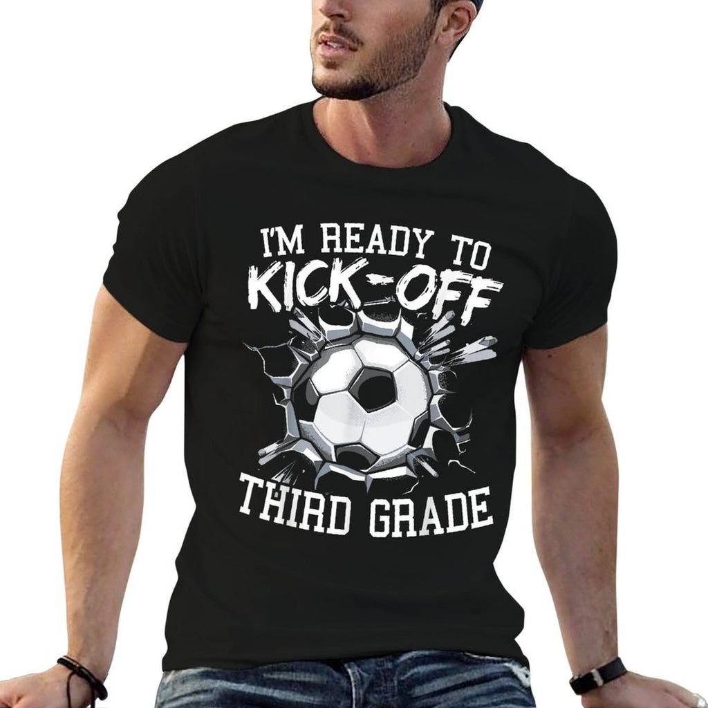 Im Ready To Kick-Off Third Grade First Day Of School  Vintage-inspired T-Shirt