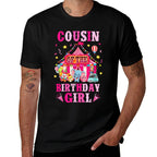 Cousin Of The Birthday Girl Circus Carnival Family Party  Relaxed-fit T-Shirt