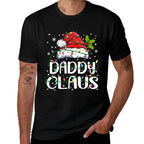 Daddy Claus Christmas Lights Pajama Family Matching  Moisture-wicking T-Shirt