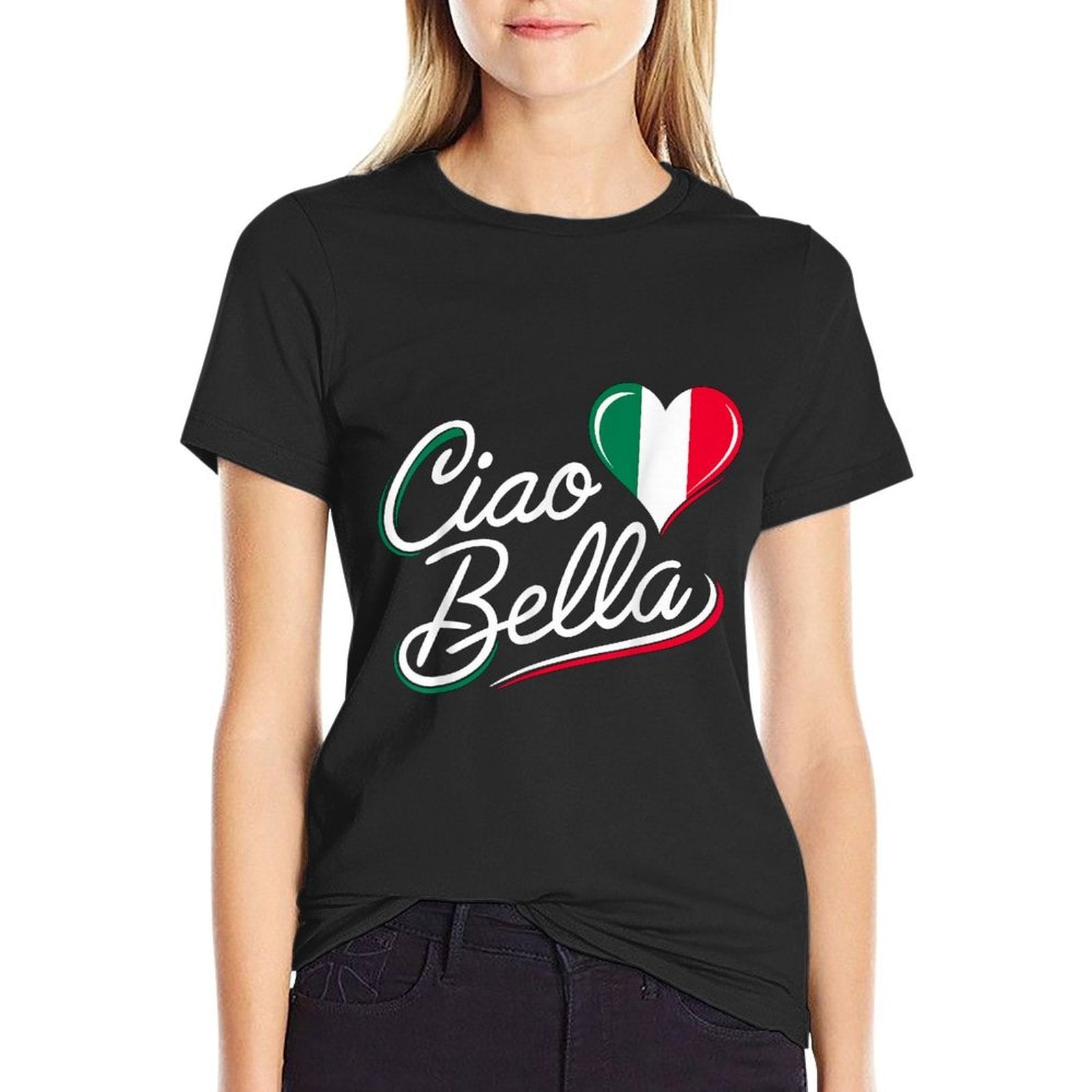 Ciao Bella Italian Italy  Lightweight T-Shirt