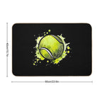 Tennis Ball  Stain-Proof Bath Mat