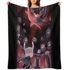 Hollow Knight - The Knight Facing Master Grimm Durable Throw Blanket