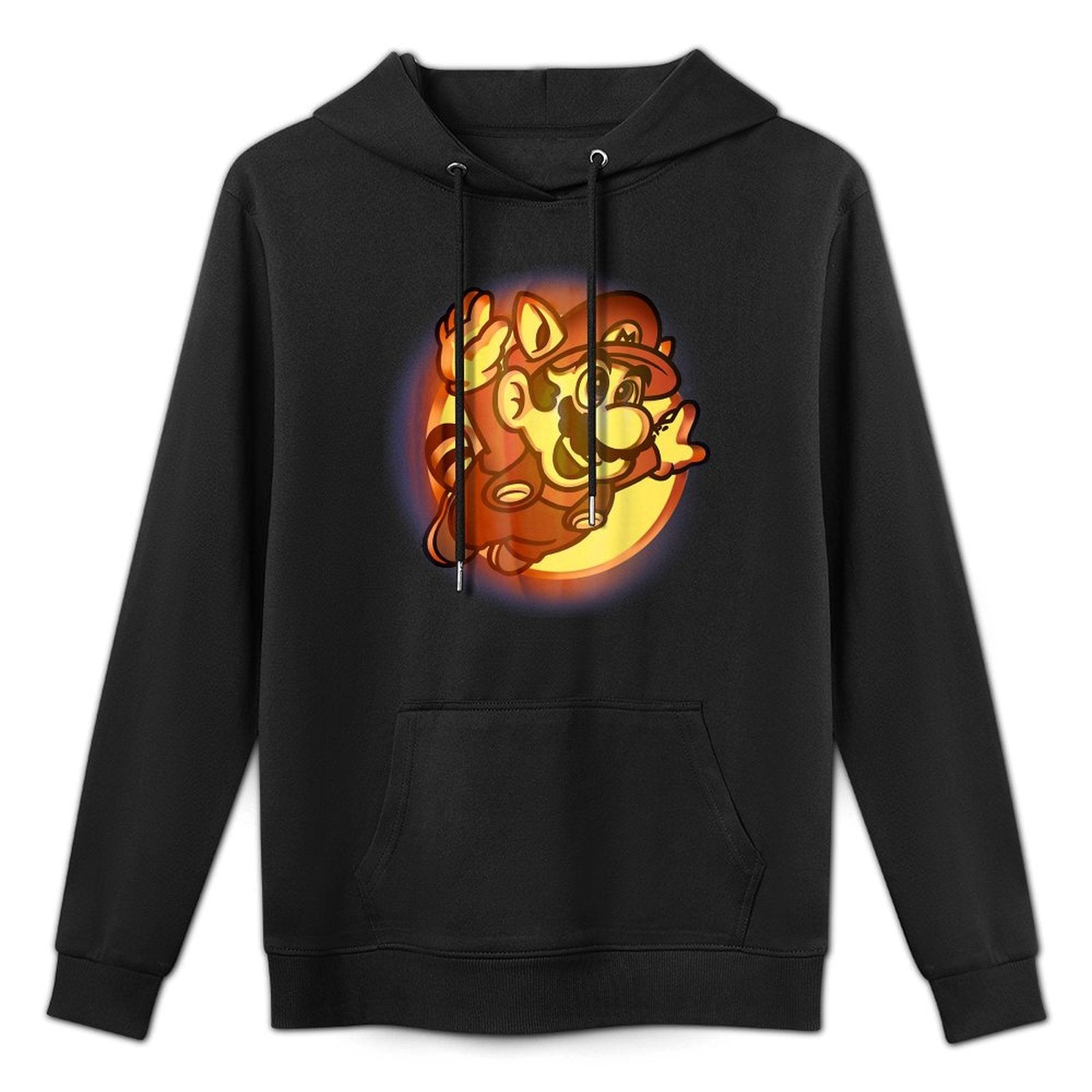 Nintendo Super Mario Halloween Pumkin Graphic Machine Washable Hoodie