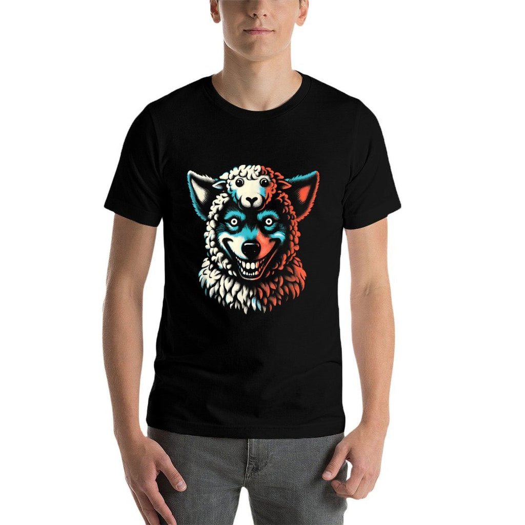 Wolf In Sheeps Clothing - Funny Graphic Wolf Sheep Costume  Odor-resistant T-Shirt