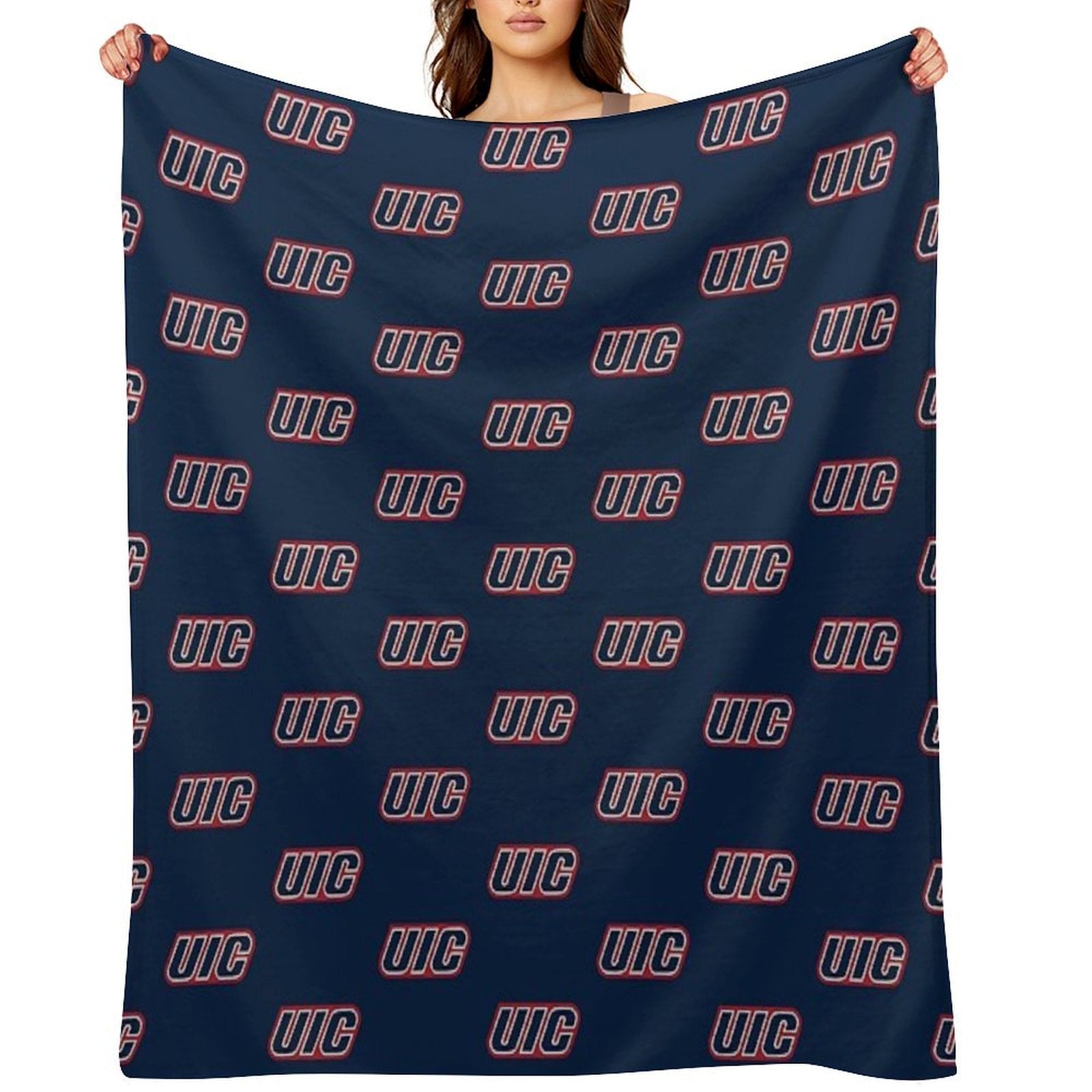 The Flames Wordmark Icon Durable Throw Blanket