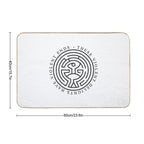 Westworld - These Violent Delights Have Violent Ends (white)  Non-Slip Bath Mat