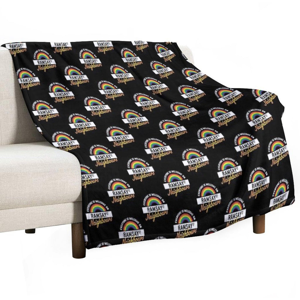 Neighbours Tv Show Ramsay Street Eco-conscious Throw Blanket