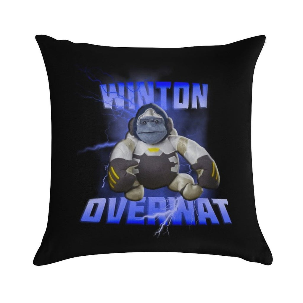 Winton Overwat Meme Soft Skin-Friendly Throw Pillow
