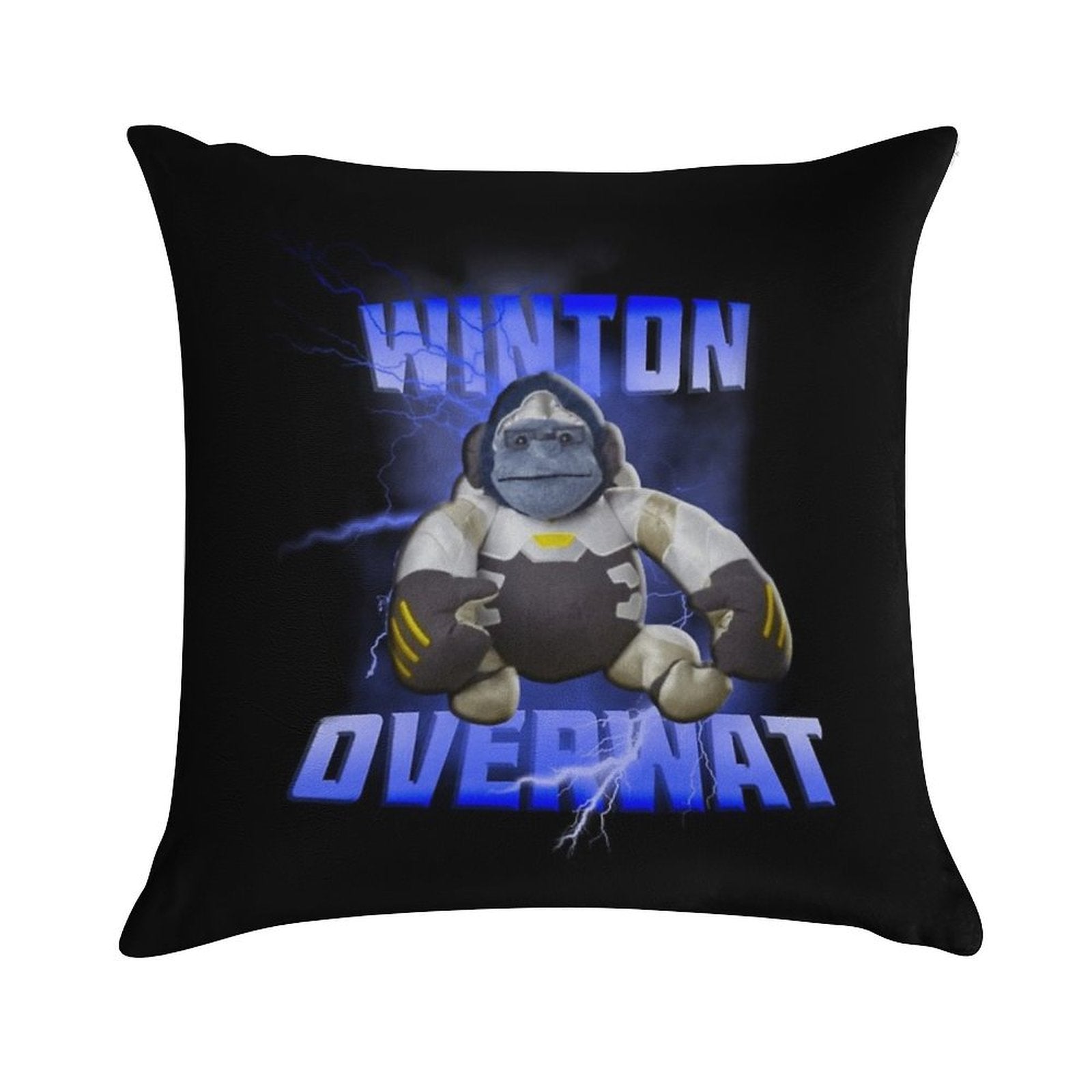 Winton Overwat Meme Soft Skin-Friendly Throw Pillow