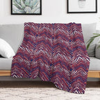 Buffalo ZigZag Pattern Gift-ready Throw Blanket