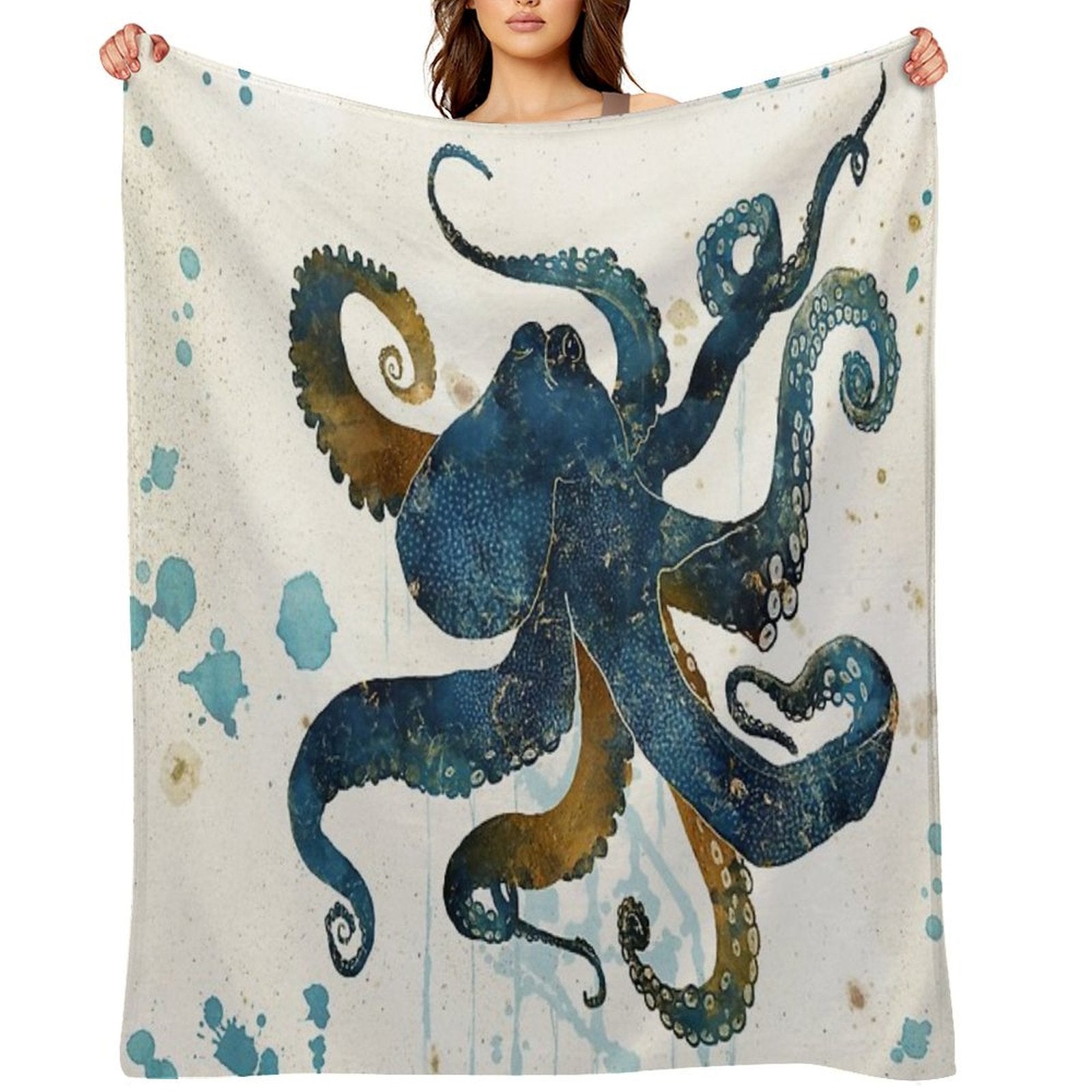 Underwater Dream III All-season Throw Blanket