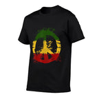 Reggae Music Rastafari Peace Rasta Jamaica Gift  Affordable Price T-Shirt