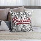 Baseball Soft Durable Construction Throw Pillow