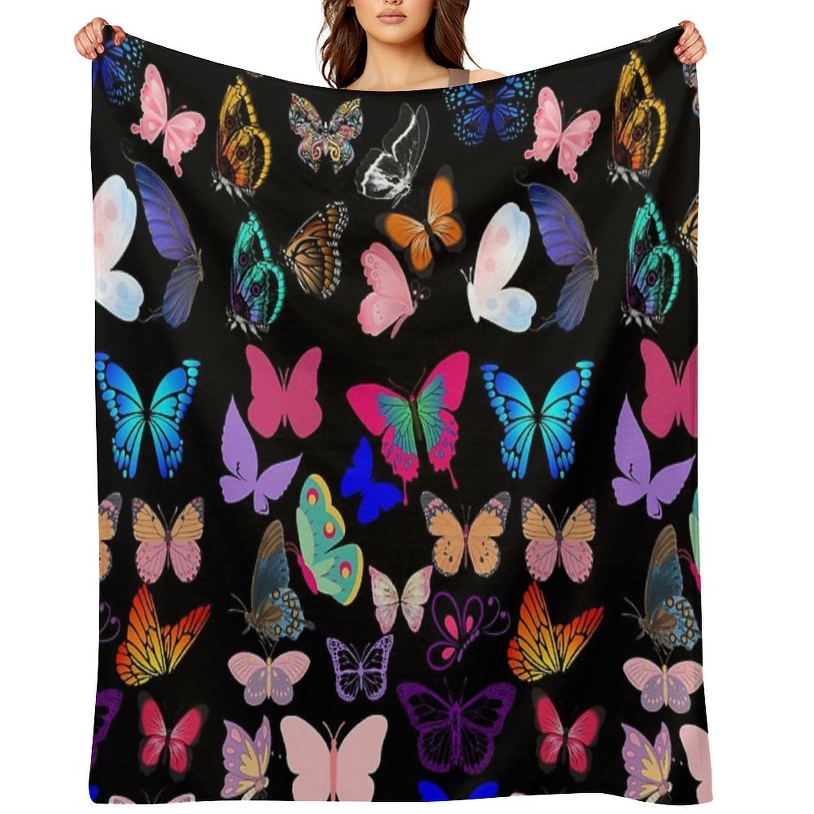 Butterflies Are Magical, Cute And Beautiful Quick-dry Throw Blanket