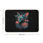 Sphynx Cat  Absorbent Bath Mat