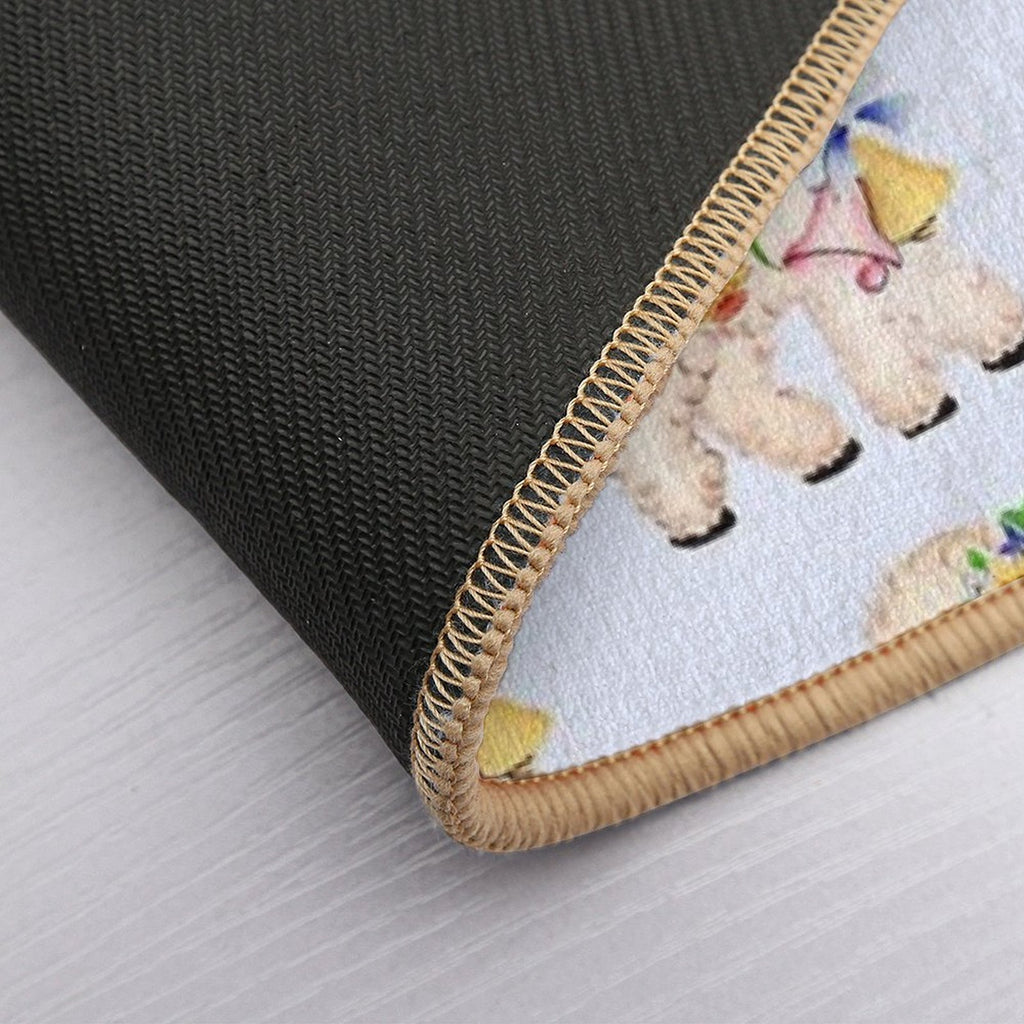 Kitsch Lamb  Rapid-Drying Bath Mat