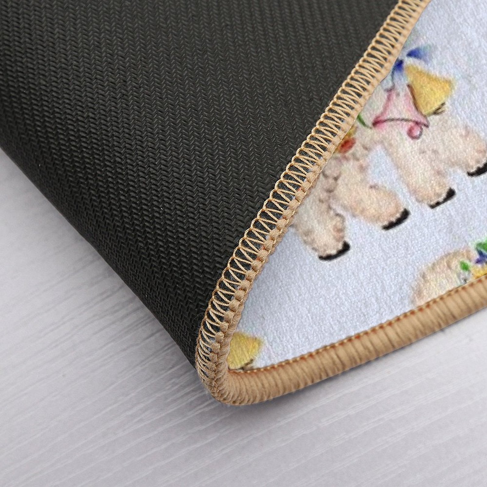 Kitsch Lamb  Rapid-Drying Bath Mat