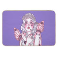 Among The Stars In Lavender Evening Star Fairy  Stain-Proof Bath Mat