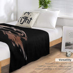 Tomorrow 2023-24  Festival Brown Anti-pilling Throw Blanket