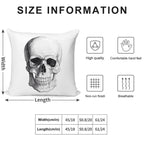 Skull Soft Easy Maintenance Throw Pillow
