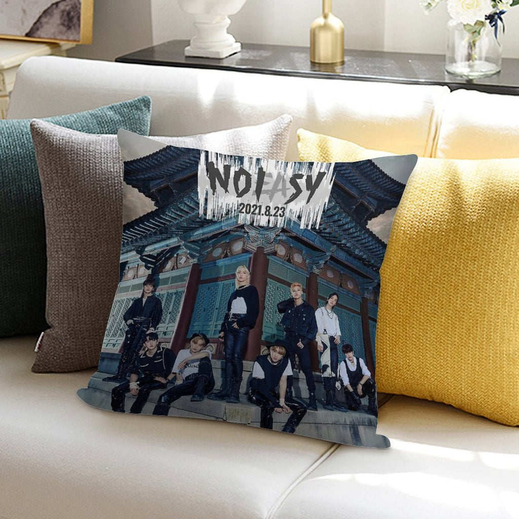 No Easy - Stray Kids Album Cover Soft Style Accent Throw Pillow