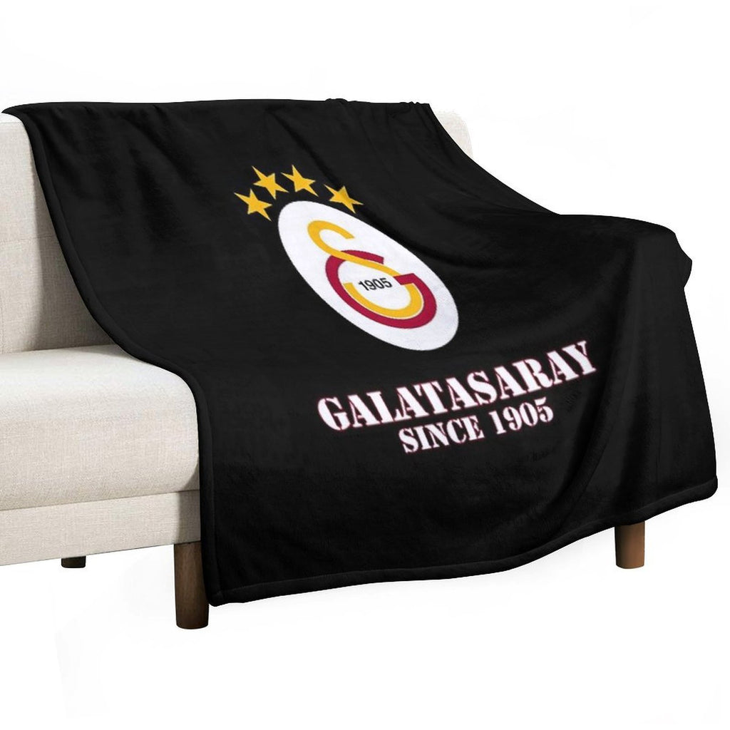 GALATASARAY SPOR KULUBU Velvety-soft Throw Blanket
