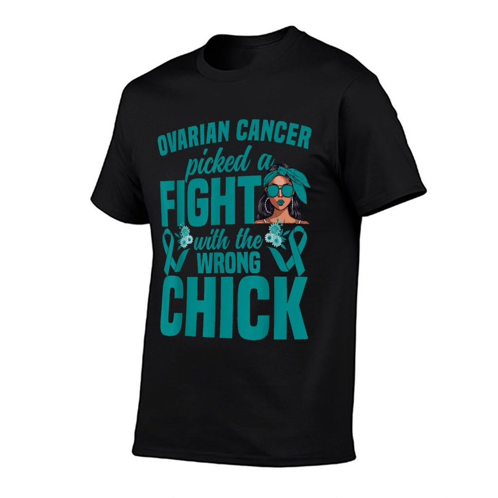 Ovarian Cancer Awareness Women Girls Survivor Ovarian Cancer  Graphic-printed T-Shirt